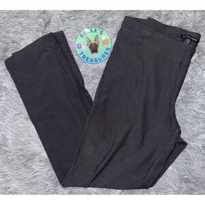 Eileen Fisher XS X-Small Gray Pants Stretch Viscose Nylon Blend Stretch Pull On